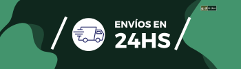 envíos a todo el país y en 24 horas